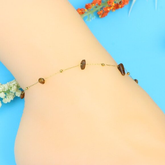 Elegant Handmade Anklet – Perfect for Women & Girls | Ideal Gift Option, DYC1709 - Picture 1 of 7